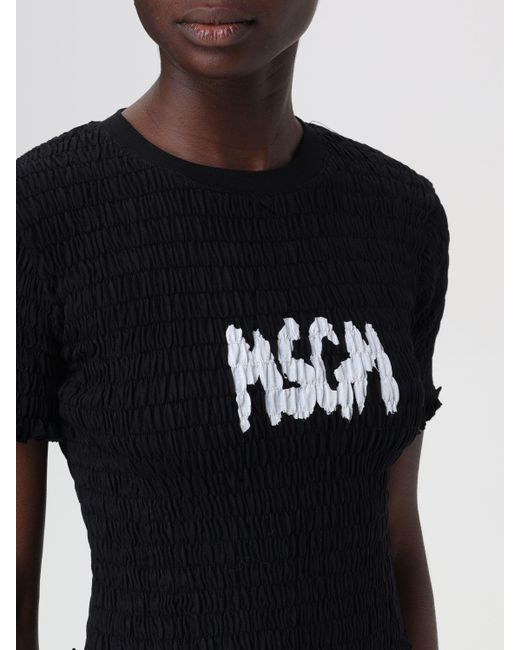 MSGM Black T-shirt