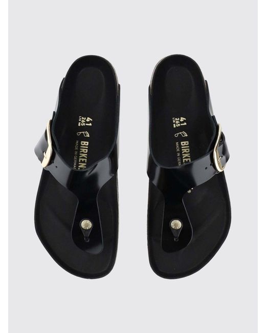 Birkenstock White Gizeh Big Buckle Nubuck Sandal