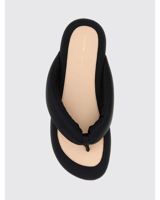 Carven Black Heeled Sandal