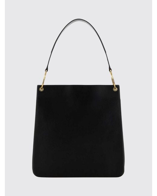Jil Sander Black Otto Leather Bag