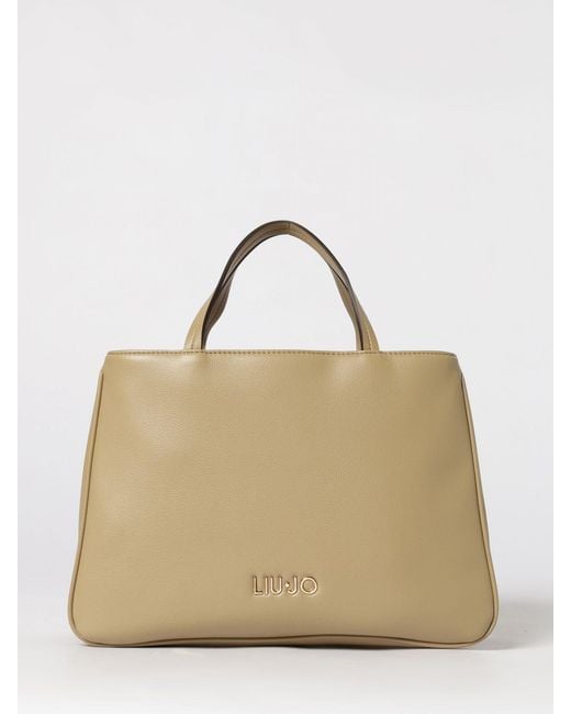 Liu Jo Natural Arezu Synthetic Leather Bag