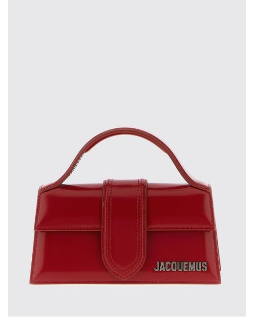 Jacquemus Red Handtasche "Le Bambino"