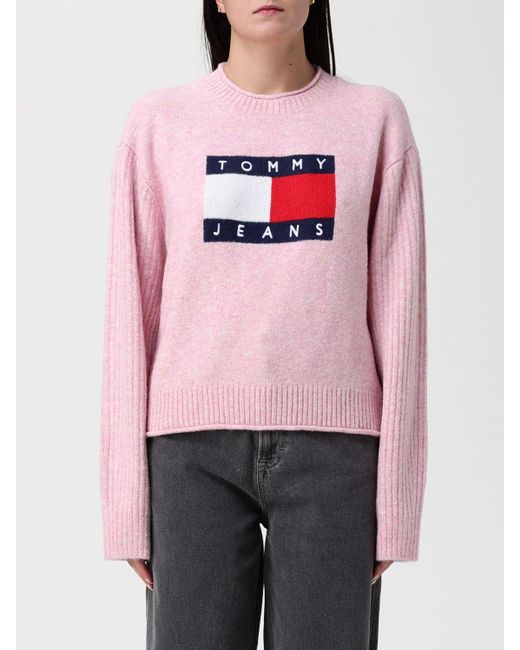 Tommy Hilfiger Pink Pullover Damen
