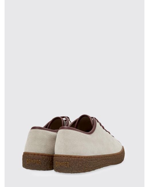 Camper Brown Peu Terreno Suede Sneakers for men