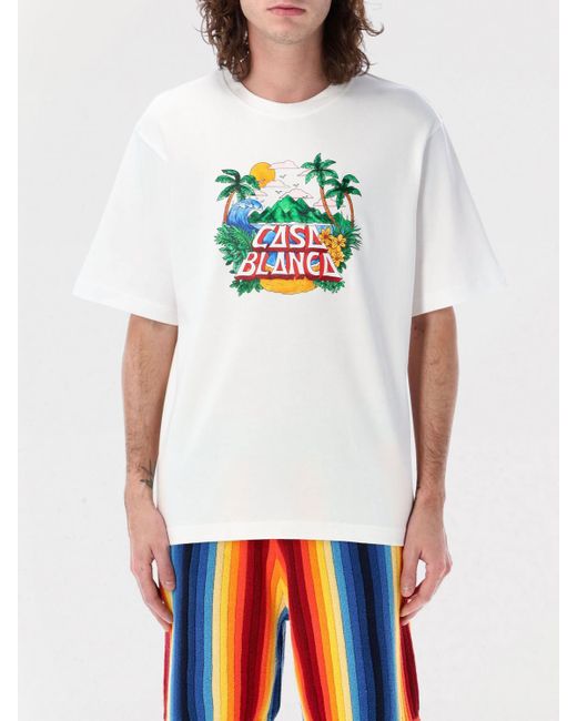 Camiseta Hombre Casablanca de hombre de color White
