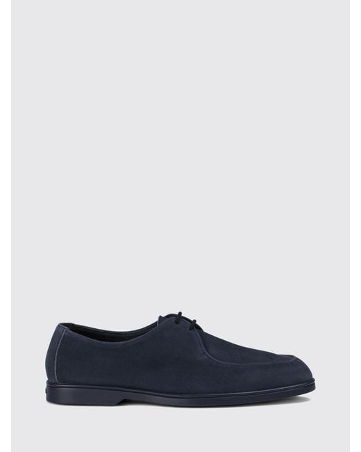 Doucal's Blue Brogue Shoes for men
