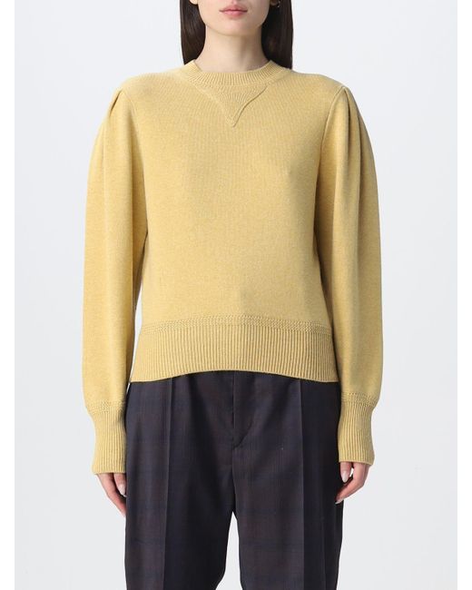 Étoile Isabel Marant Yellow Sweater Woman