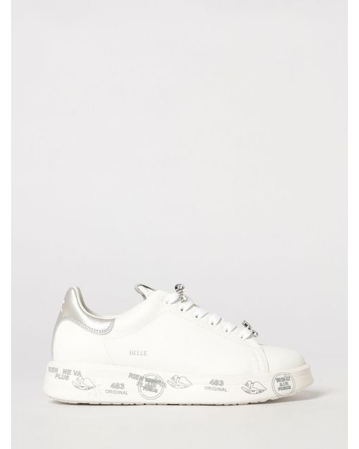 Premiata Natural Sneakers