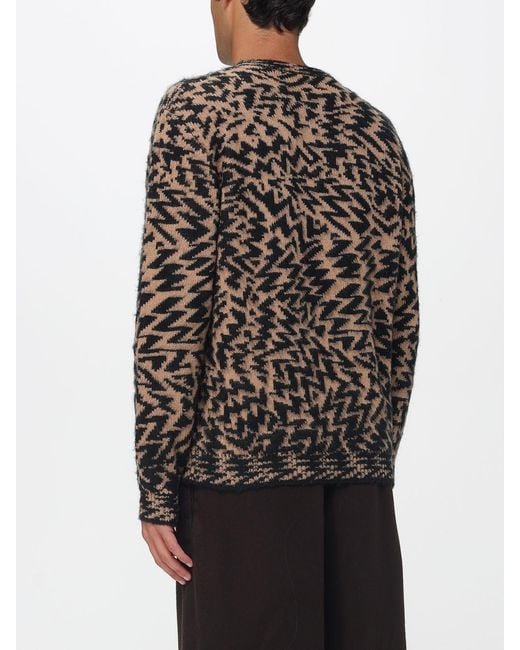 Laneus Black Sweater for men