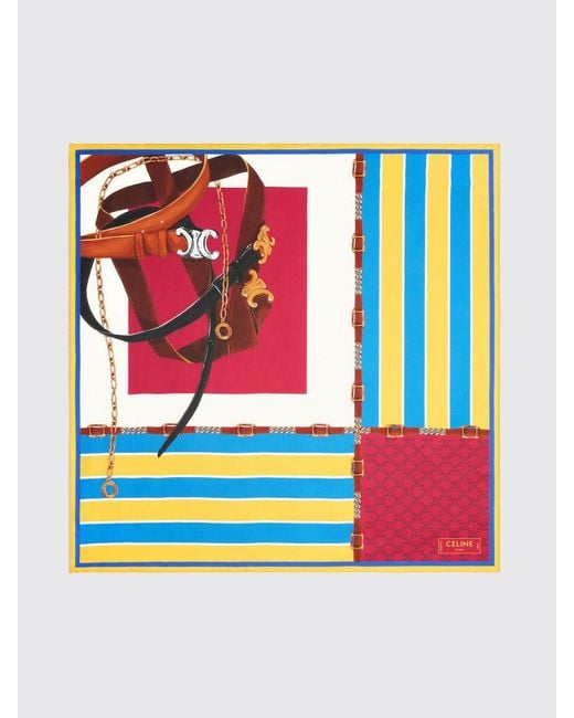 Céline Black Scarf