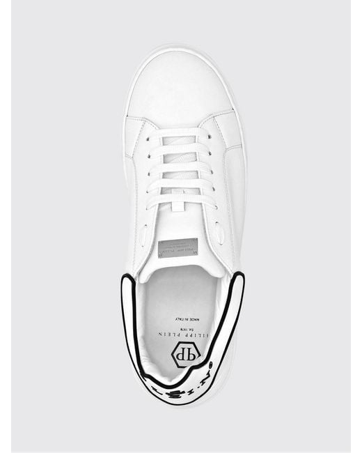 Philipp Plein White Trainers for men