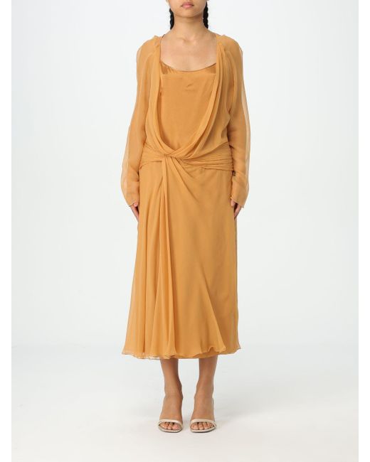 Robes Alberta Ferretti en coloris Brown