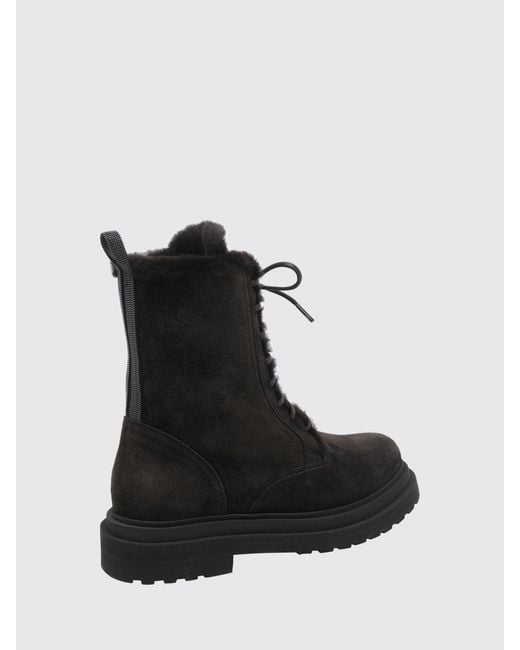 Brunello Cucinelli Black Boots