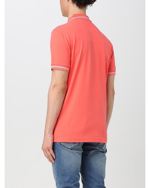 Polo Homme Boss pour homme en coloris Red