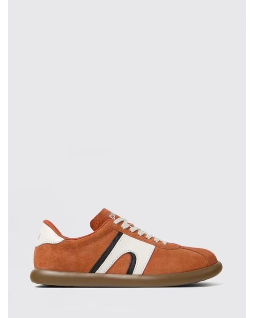 Camper Brown Pelotas Soller Nubuck Sneakers