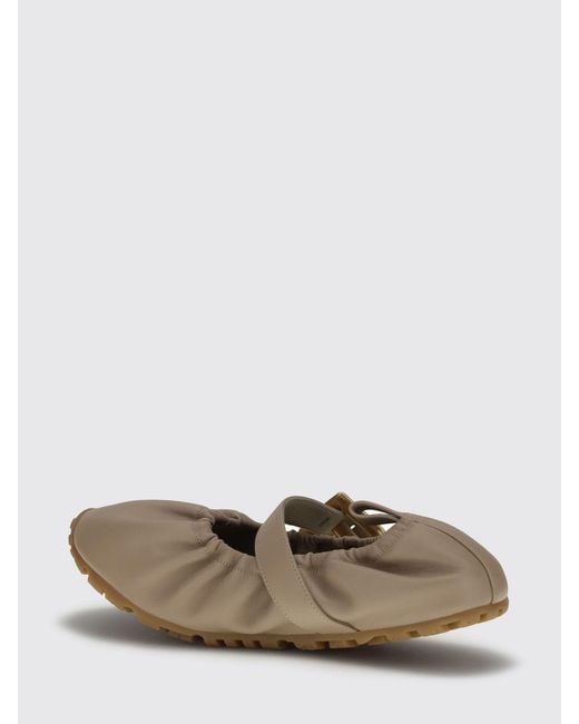 Balmain Multicolor Leather Ballerinas