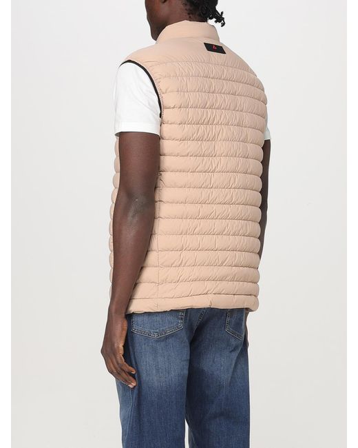 Peuterey Blue Quilted Nylon Vest for men