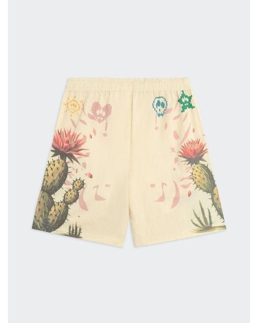 Barrow Natural Printed Cotton Shorts for men