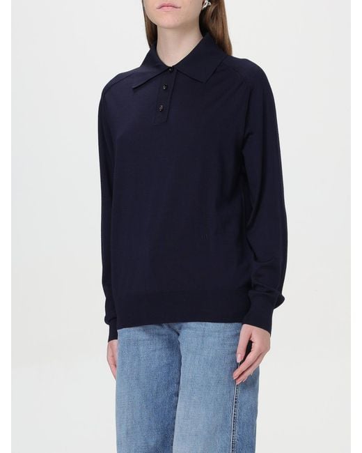 Bottega Veneta Blue Bottega Veneta Cashmere Crewneck Sweater