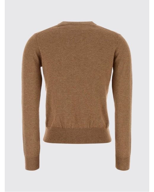 Isabel Marant Blue Wool And Cotton Crewneck Pullover