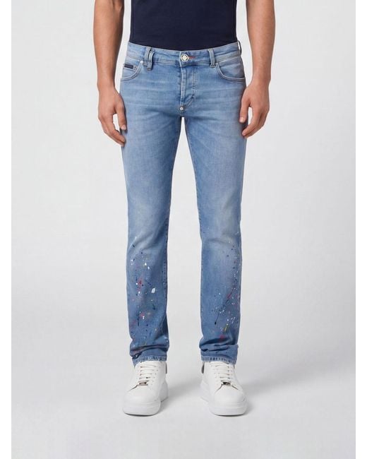 Philipp Plein Blue Jeans for men