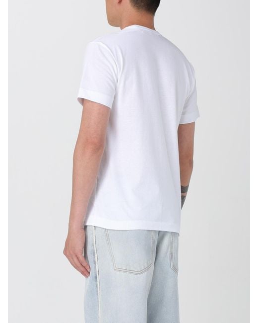 COMME DES GARÇONS PLAY White Play Heart Logo Tee for men