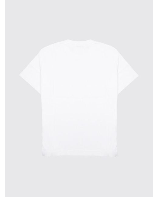 Closed White Basic Crew Neck T-Shirt for men