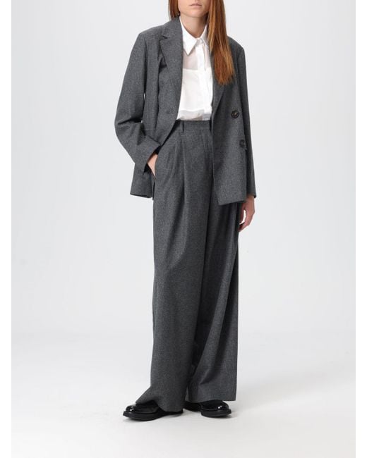 Max Mara Gray Blazer Damen