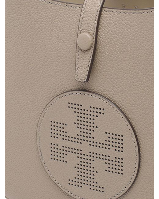 Tory Burch Gray Shoulder Bag