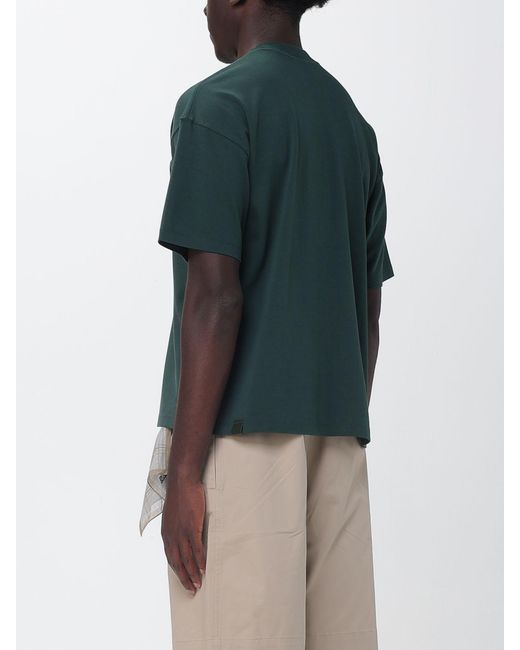 DARKPARK Green Basic Cotton T-Shirt for men