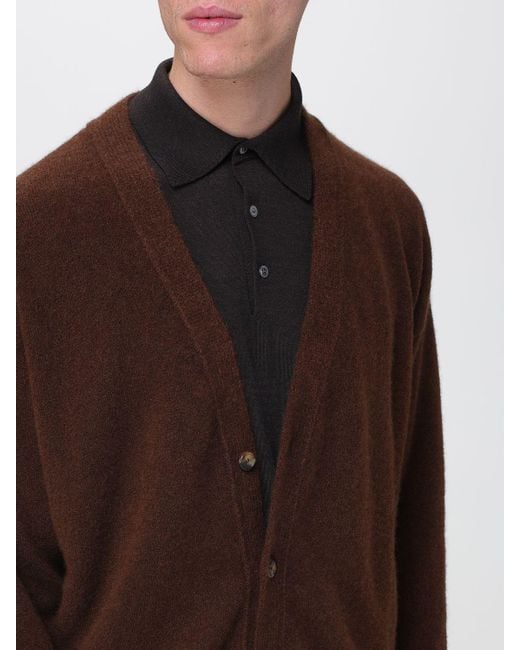 Laneus Brown Cardigan for men