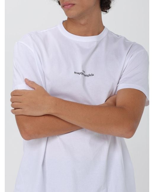 T-Shirt Homme Maison Margiela pour homme en coloris White
