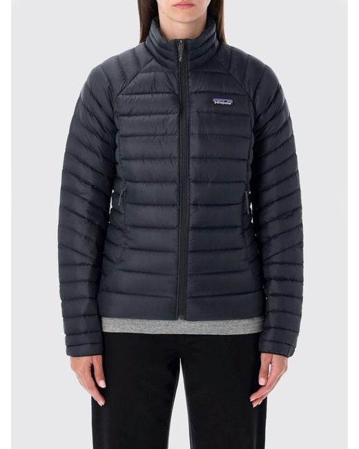 Patagonia Blue Slim Fit Down Jacket