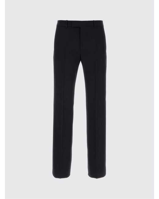 Gucci Black Wool Tailored Trousers for men