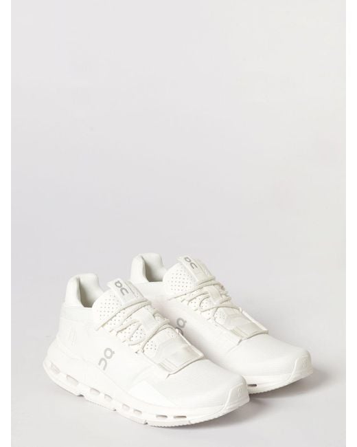 On Shoes White Cloudnova 2 Sneakers On for men