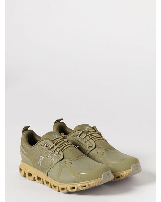 On Shoes Green On Cloud 6 Mesh Sneakers for men