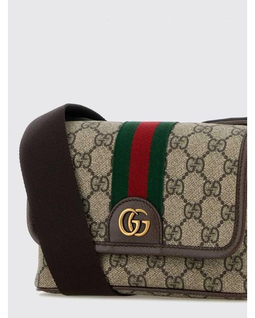 Gucci Black Ophidia Mini Crossbody Bag for men