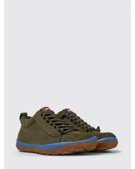 Camper Green Peu Pista Gm Gore-Tex Nubuck Ankle Boots for men