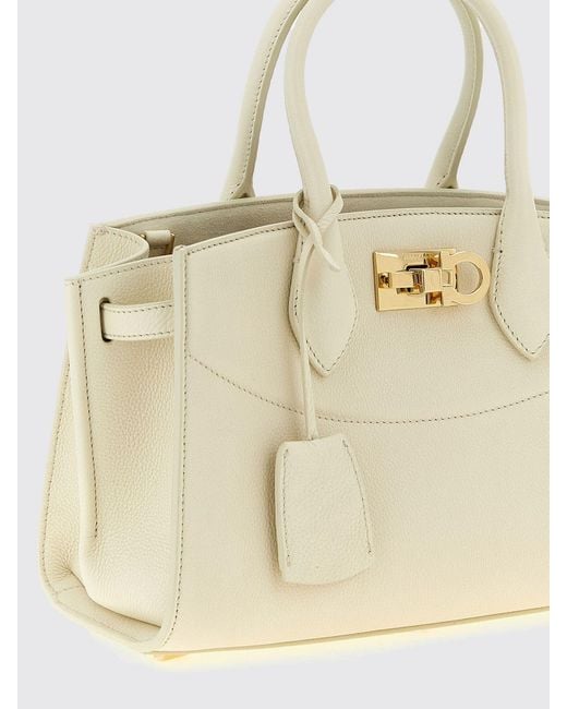 Ferragamo Natural Handbag