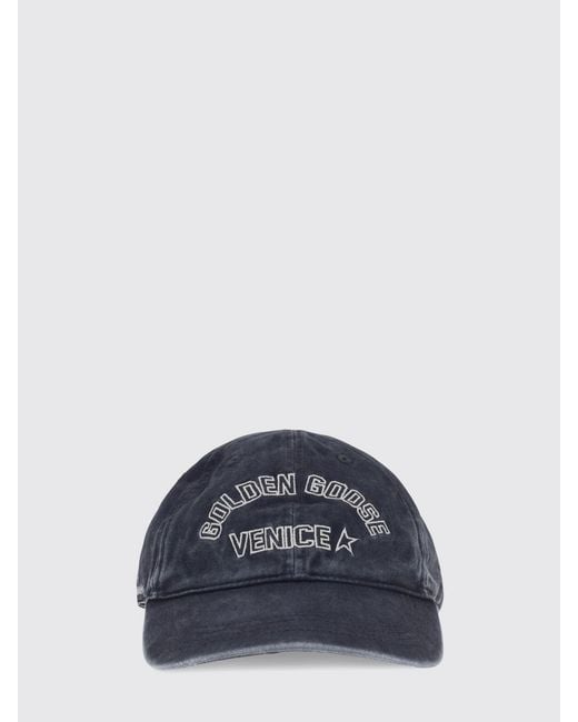 Golden Goose Deluxe Brand Blue Hat for men