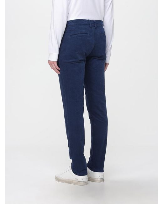 Jeckerson Blue Trousers for men