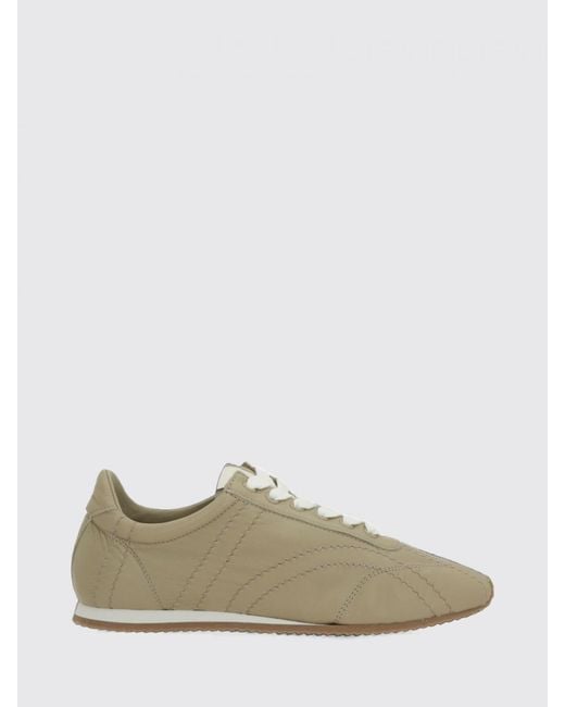 Totême  Natural Flex Low-Top Leather Sneakers With Minimal Design And Padded Ankle