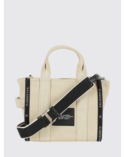 Marc Jacobs Natural The Tote Bag Small Canvas Bag