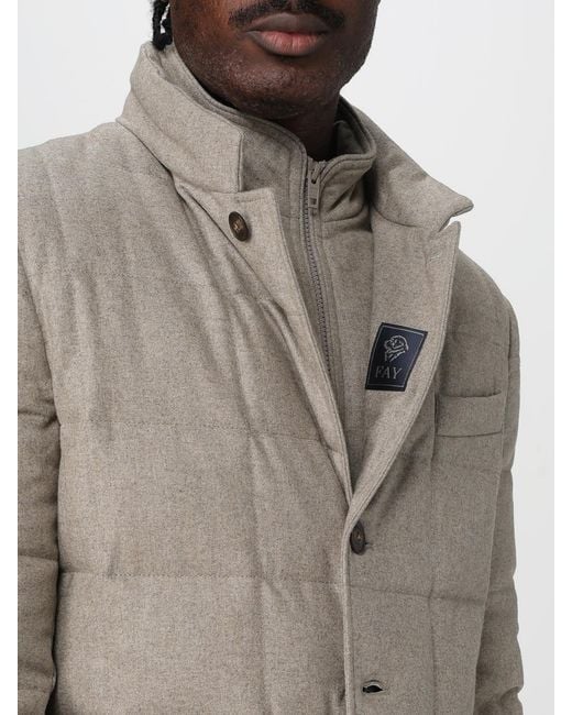 Fay Natural Coat for men