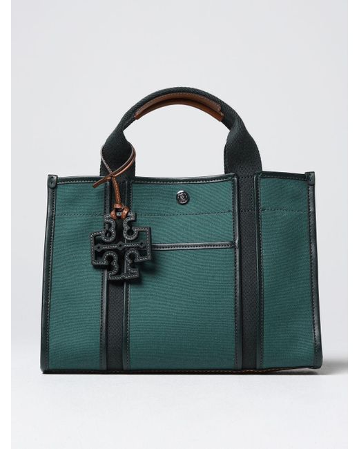 Tory Burch Tote Bags in Green Lyst