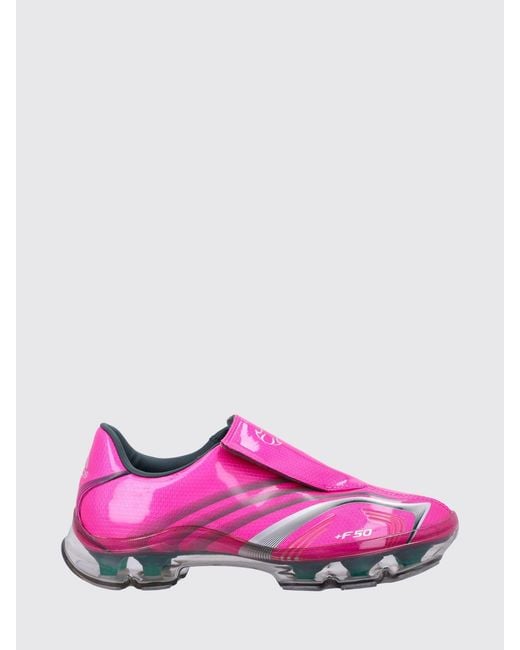 Adidas Originals Pink Rubber F50 Walkable Sneakers