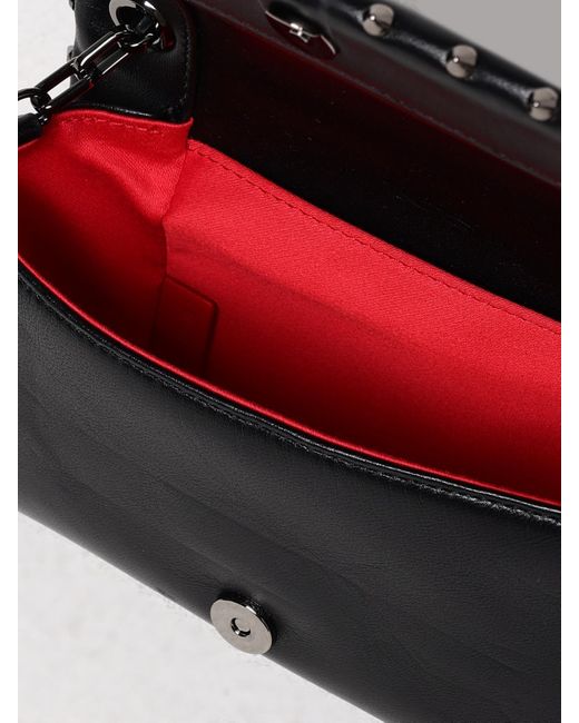Christian Louboutin Black Schultertasche Damen
