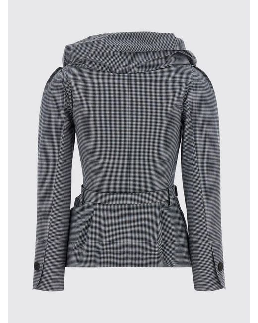 Vivienne Westwood Gray Cotton Blazer With Belt