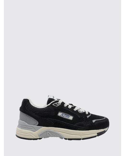 Autry Black Hyperway Low-Top Sneakers
