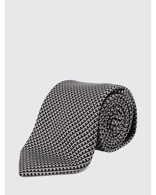 Tom Ford Gray Jacquard Silk Tie for men